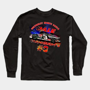 NASCAR Dale Earnhardt's 3 Chevrolet Monte Carlo US Racing Car Long Sleeve T-Shirt